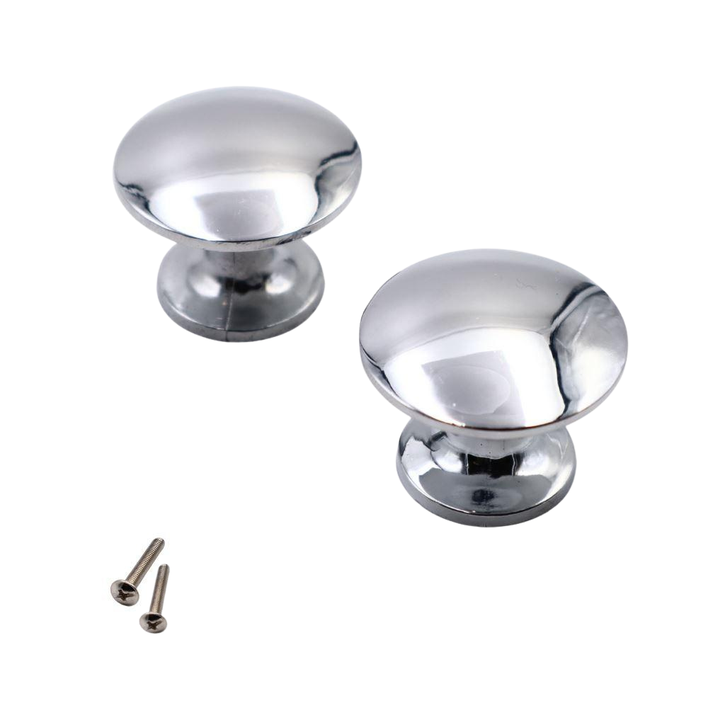 Cabinet Knob - Chrome