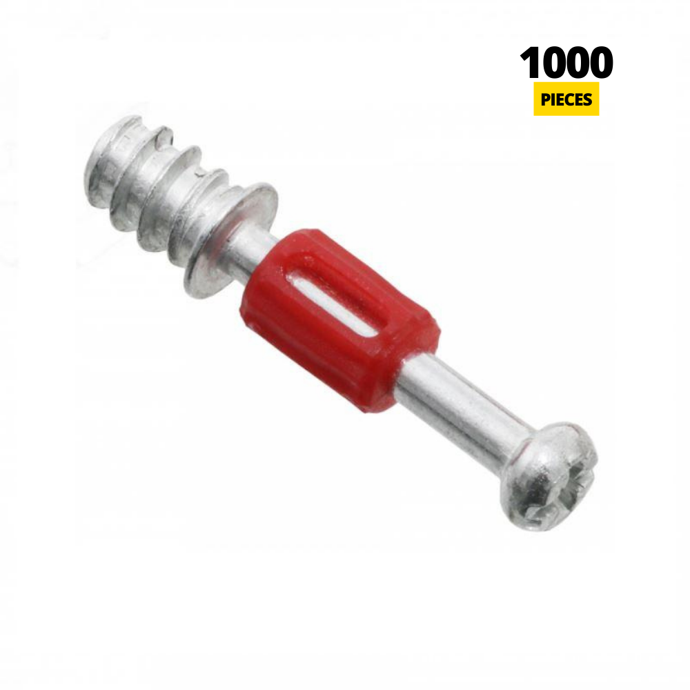 Cam dowel 34mm with Euro Screw-Thread - 1000 pcs