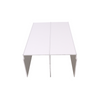 Double Top Aluminum Track 560cm - Silver Anodized