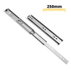 Drawer Runners Ball Bearing 250mm - H45 (Right and Left Side)