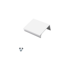 Edge Grip Profile Handle 32mm (52mm total length) - White