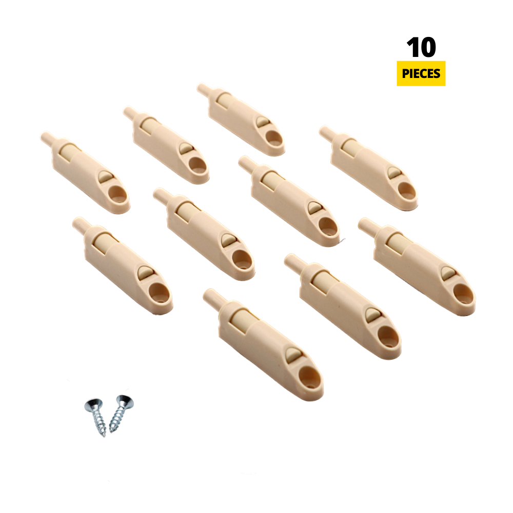 Soft-Close Cabinet Door Damper + Adapter (10 pcs)