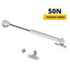 Gas Strut 250mm White - 50N