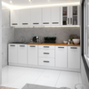 RENO - Kitchen Set - White Matt with Worktop - 8 Units - 260 cm
