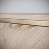 LEAF Edge Pull Furniture Handle 64mm (118mm total length) - Brass Gold