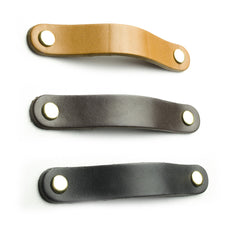 Leather Handle Rounded 96mm / 128mm