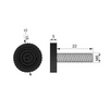 Level Regulator, M6, Black