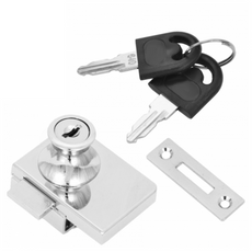 Lock for Double Glass Doors