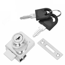 Lock for Single Glass Doors