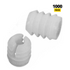 Inset with M6 Screw-Thread, White (1000 pcs)