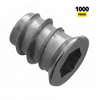 M6 threaded insert 10x13mm - Zinc 1000 pcs