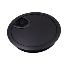 Metal Cable Grommet 80mm - Black