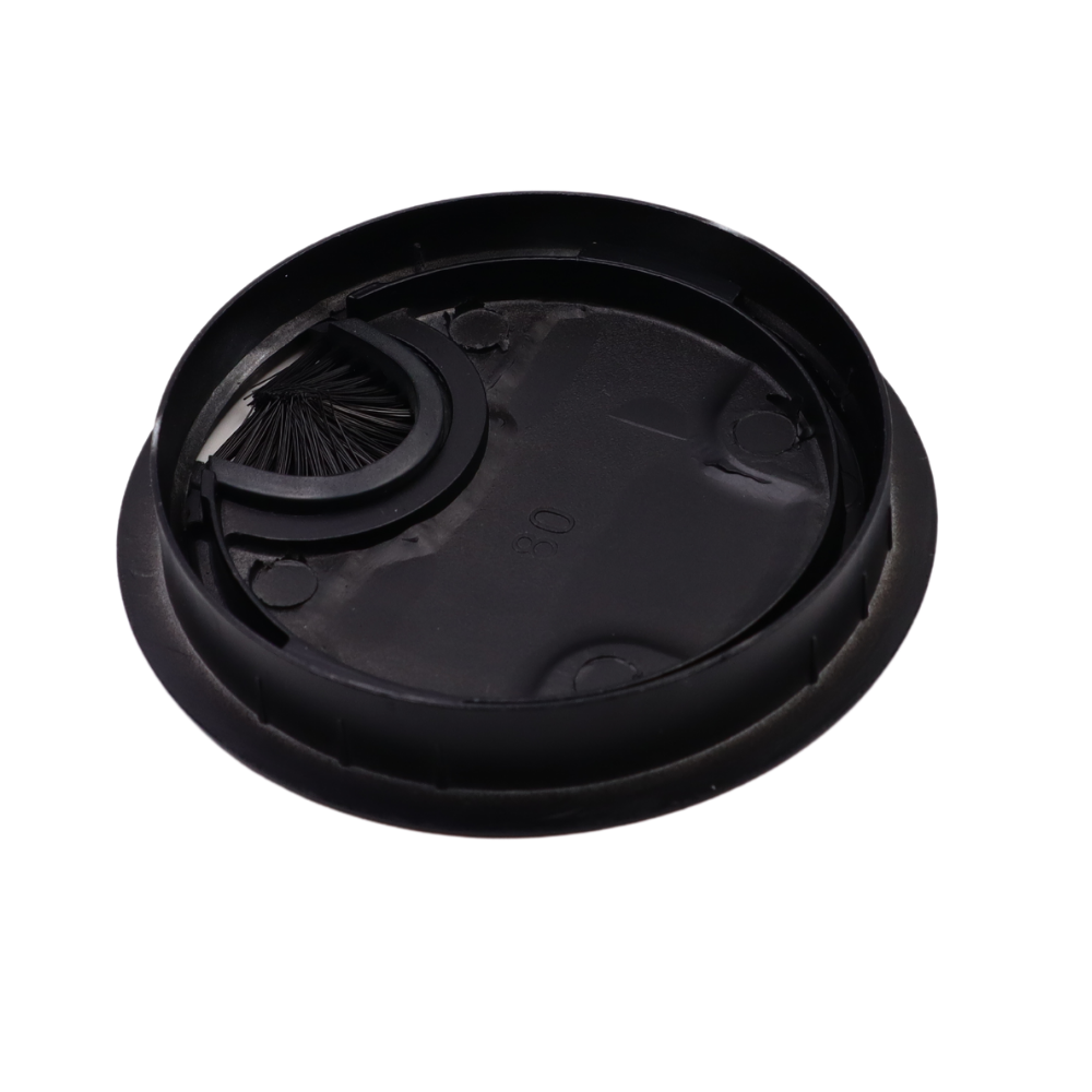 Metal Cable Grommet 80mm - Black