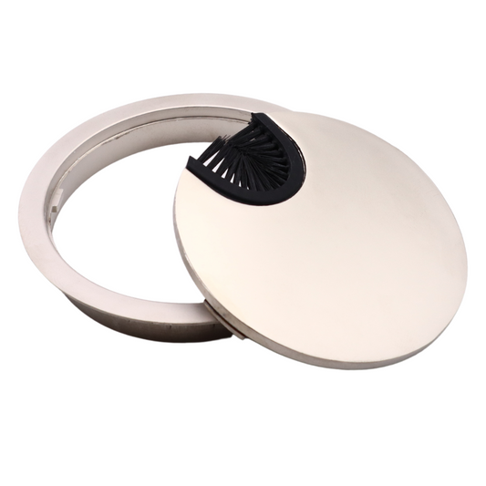 Metal Cable Grommet 80mm - Satin