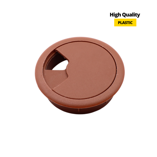 Plastic Cable Grommet Ø60mm, Brown