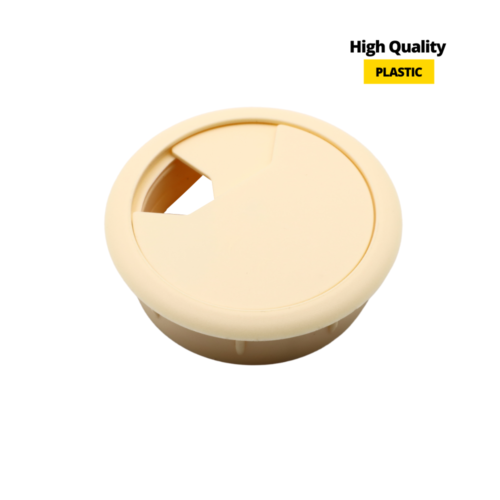 Plastic Cable Grommet Ø60mm, Creme