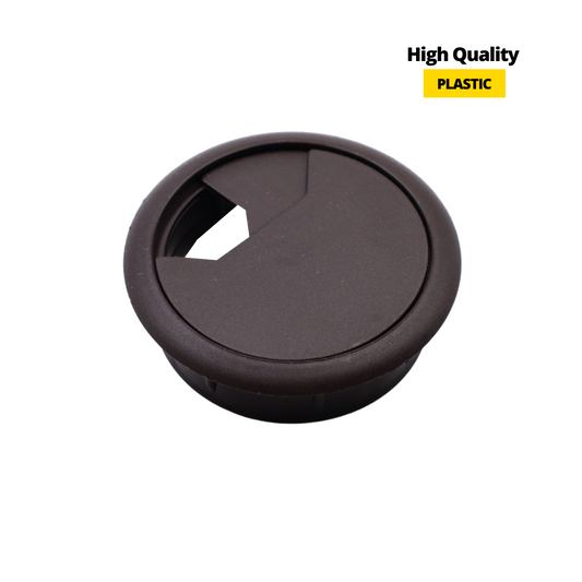 Plastic Cable Grommet Ø60mm, Extra Dark Brown