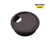 Plastic Cable Grommet Ø60mm, Extra Dark Brown