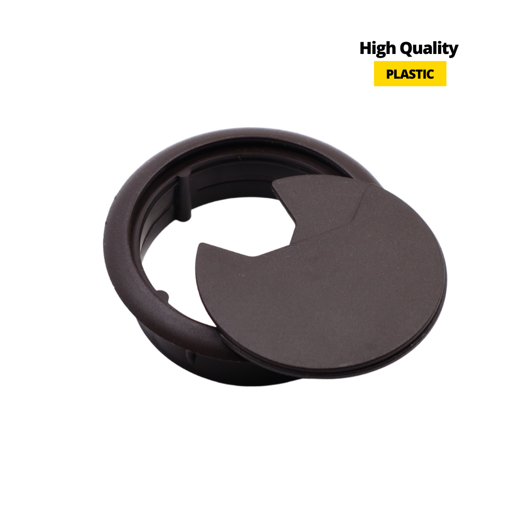 Plastic Cable Grommet Ø60mm, Extra Dark Brown