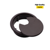 Plastic Cable Grommet Ø60mm, Extra Dark Brown