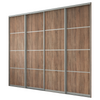 4x Sliding Wardrobe Doors - H: up to 2750mm W: 2400mm - MFC