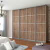 4x Sliding Wardrobe Doors - H: up to 2750mm W: 2400mm - MFC