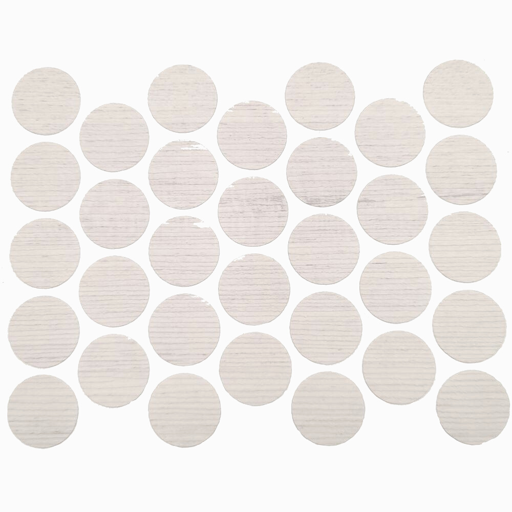 Screw cover caps Self-Adhesive - Norwegian Pine 18mm