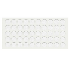 Self-Adhesive Felt Pad Ø18mm White