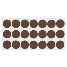 Self-Adhesive Felt Pad Ø30mm Brown