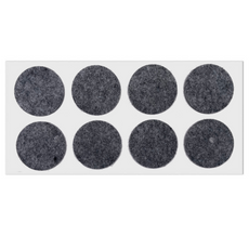 Self-Adhesive Felt Pad Ø50mm Grey