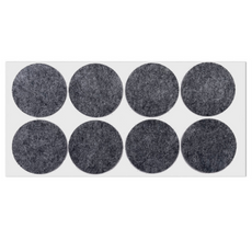 Self-Adhesive Felt Pad Ø55mm Grey