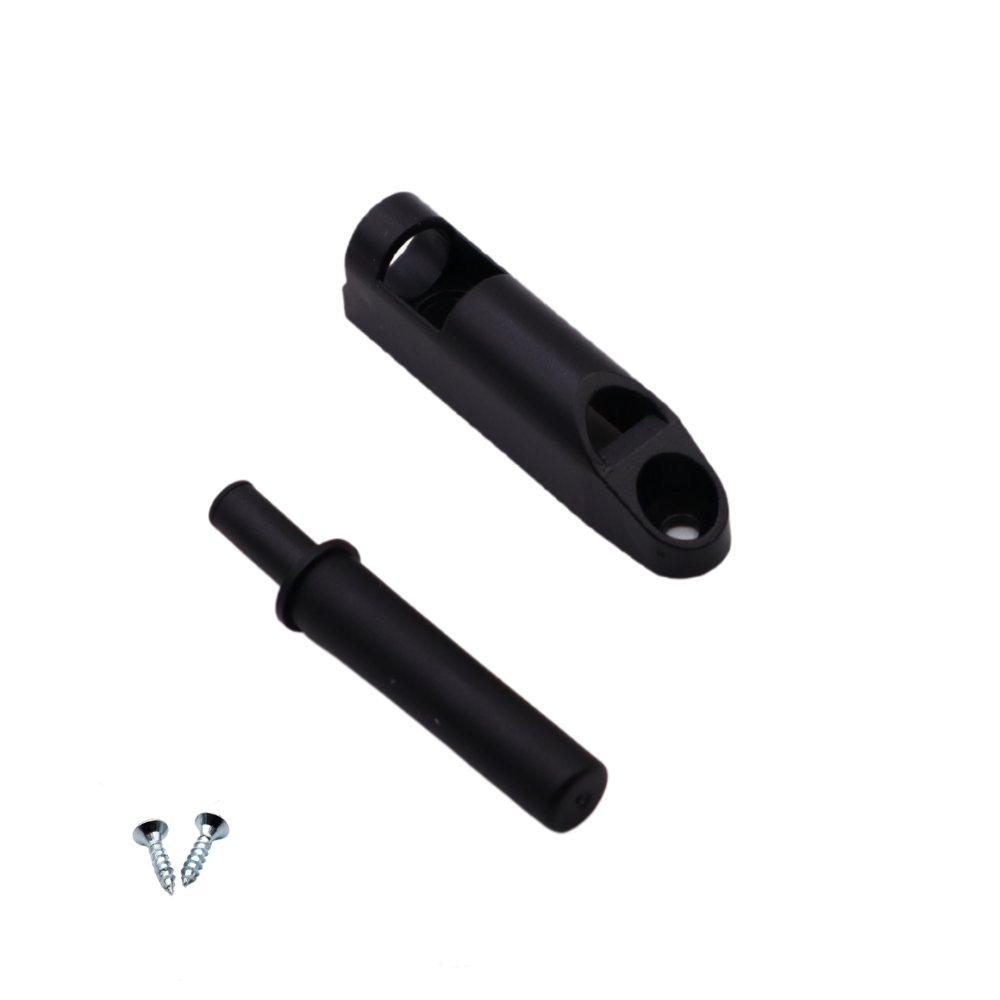 Soft-Close Cabinet Door Damper - Black (10 pcs)
