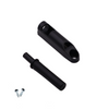 Soft-Close Cabinet Door Damper - Black (10 pcs)