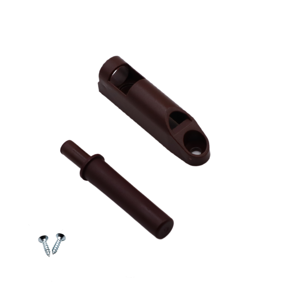 Soft-Close Cabinet Door Damper - Brown (10 pcs)