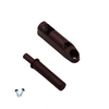 Soft-Close Cabinet Door Damper - Brown (10 pcs)