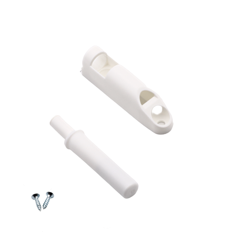 Soft-Close Cabinet Door Damper - White (10 psc)