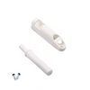 Soft-Close Cabinet Door Damper - White (10 psc)