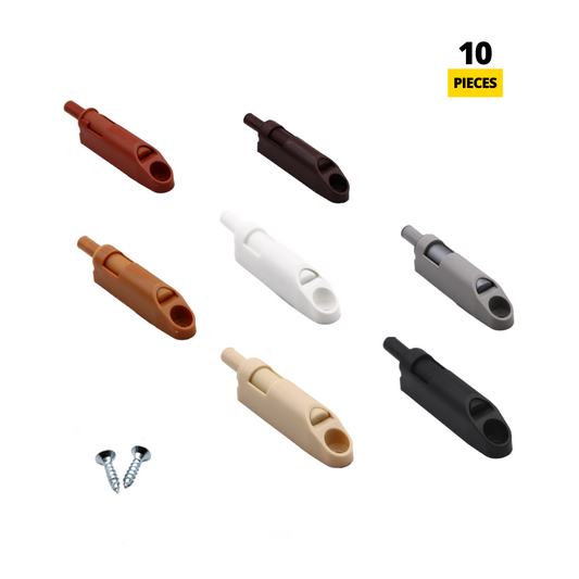 Soft-Close Cabinet Door Damper + Adapter (10 pcs)