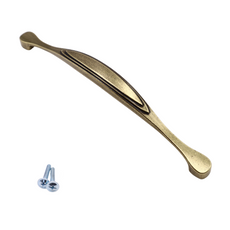 Furniture handle 160mm - Patina on Brass