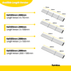 Wardrobe Oval Hanging Rail 15x30mm L3000mm, Chrome