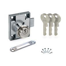 Furniture lock 22x21mm