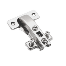 Hinge, H2 Mounting Plate with EURO Screws, Parallel Doors