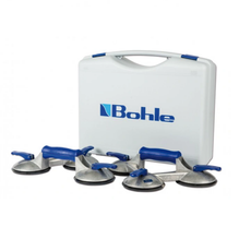 Set of 2 Glass Holders/Lifters + Case