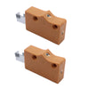 Cabinet bracket, universal L+R - 2D Eco - Brown