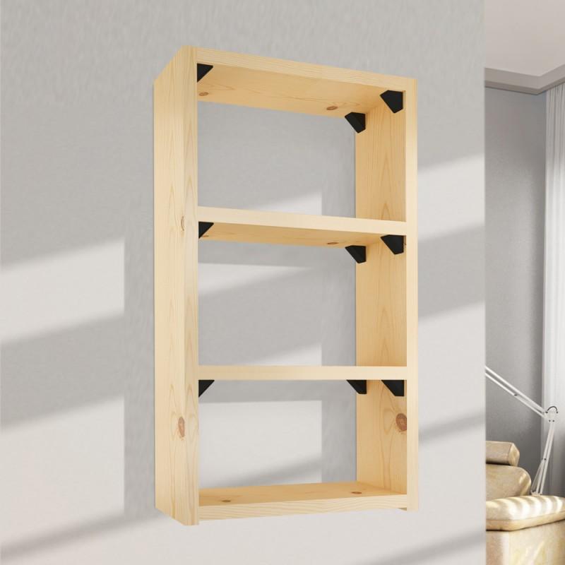 Cabinet corner braces plastic - Black 100pcs