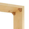 Cabinet corner braces plastic - Light Brown 100pcs