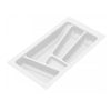Cutlery Tray for Drawer, Cabinet Widths: 300-900mm, Depth: 430mm, White