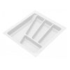 Cutlery Tray for Drawer, Cabinet Widths: 450mm, Depth: 430mm, White