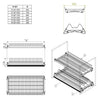 Dish Rack Kitchen Cabinet - Chrome - 500mm