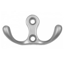 Double robe hook - Aluminum WP01